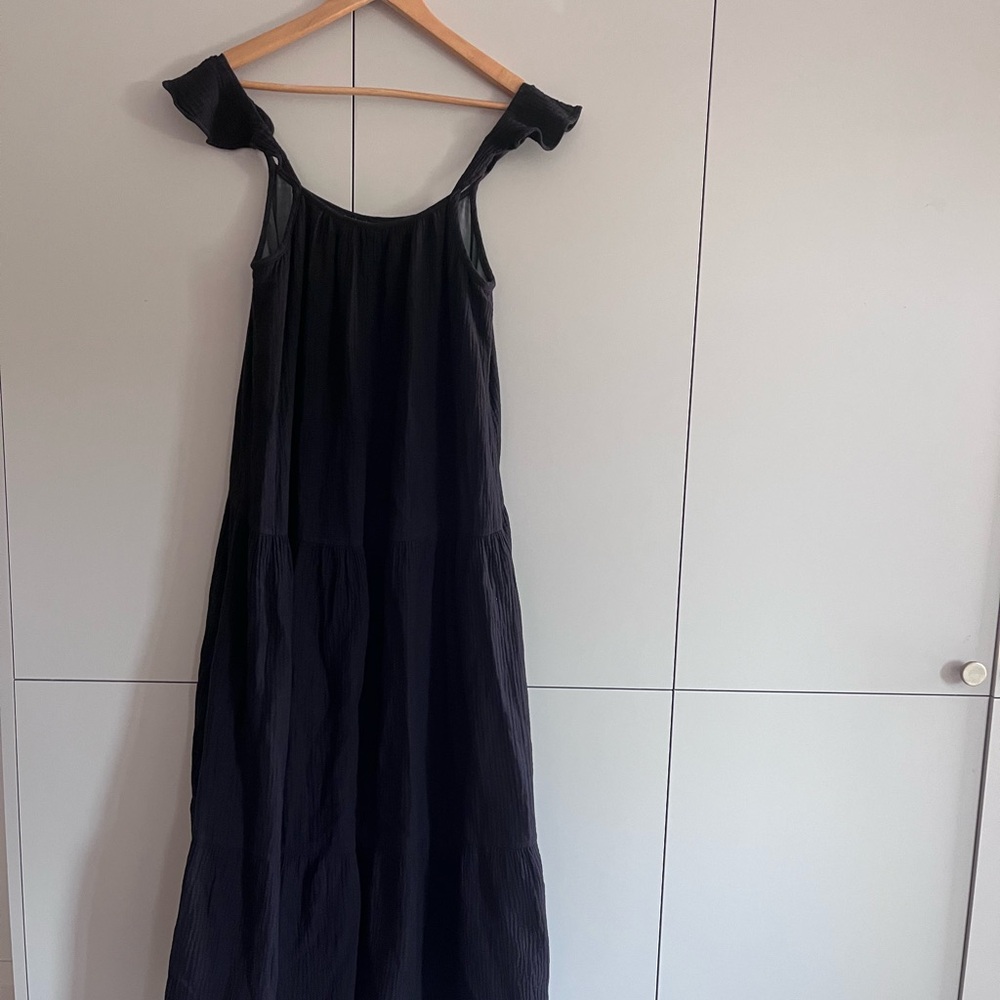 Banana Republic Black Maxi Dress (S) - Picture 3 of 6